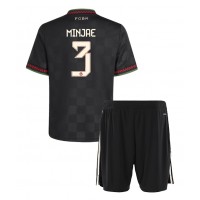 Bayern Munich Kim Min-jae #3 Tretí Detský futbalový dres 2025-26 Krátky Rukáv (+ trenírky)